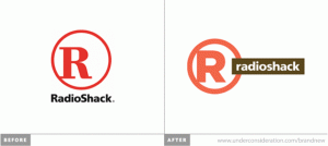 Radio Shack Logo Compare