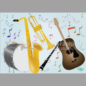 custom music note card