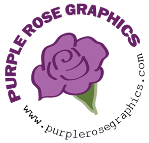 Purple Rose Graphics Logo