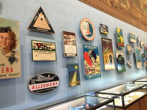 Old Poster with an Airplane