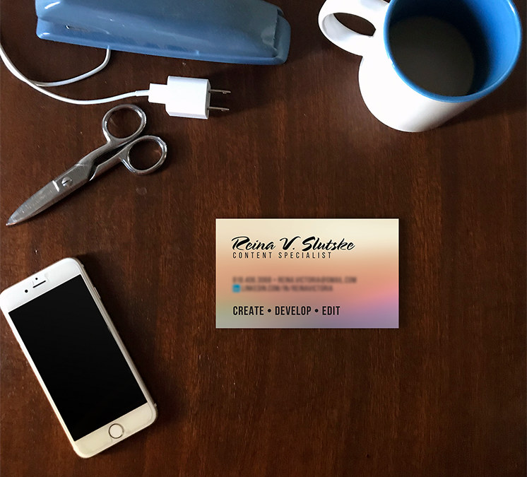 Content Creator Business Card