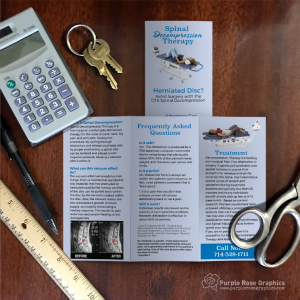 Chiropractor Business Brochure Design