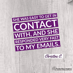 Purple Rose Testimonials also from Yelp